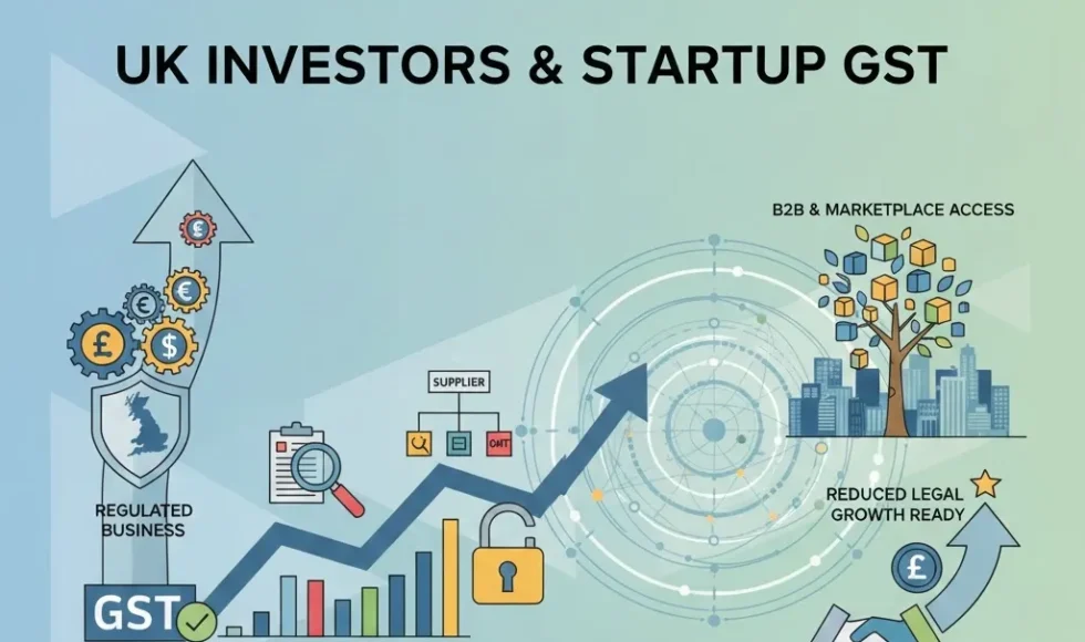 What UK-Based Investors Look For When a Startup Registers for GST